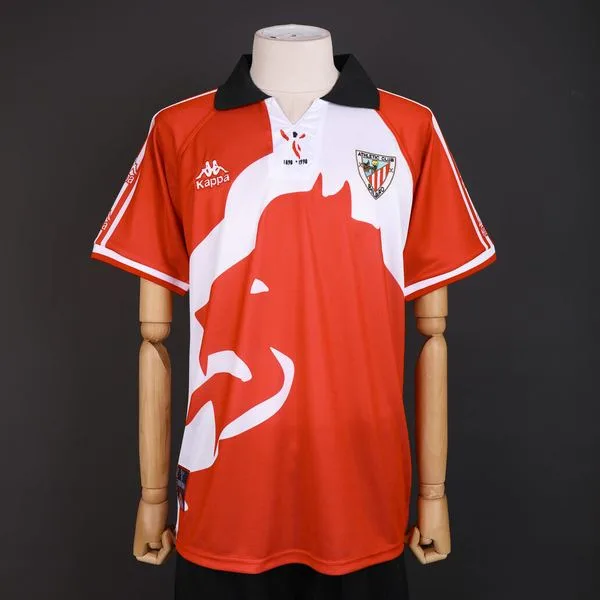 Camiseta de fútbol Athletic Club 1997/98 LOCAL MANGA CORTA VERSION FAN